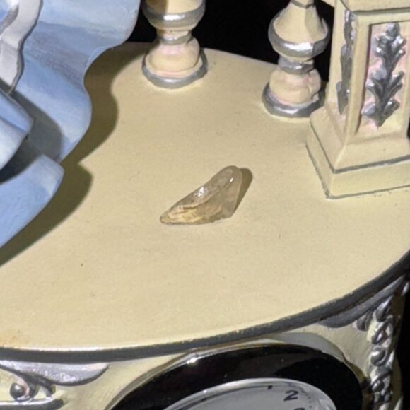 Collector Gallery Resin Cinderella Clock figurine Glass slipper Disney - 1496 - Picture 6 of 13